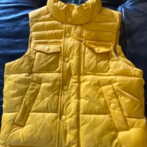 GAP Kids Yellow Puffer Vest